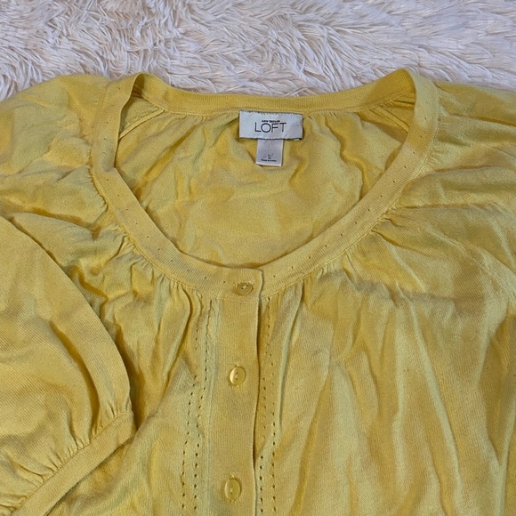 Loft yellow 3/4 sleeves jacket - Picture 4 of 4